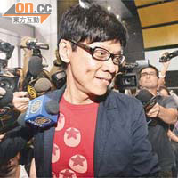 陳志雲昨正式被廉署落案起訴,下周二將提堂。( 陸智豪攝)