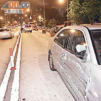 平治房車車身損毀。