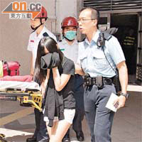 割脈圖死諫父母女童送院救治。
