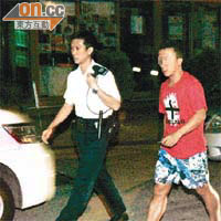 其中一名涉案男子報稱受傷。