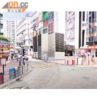 黃埔站船景街通風口的模擬圖。