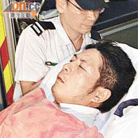 泰籍男子遭割頸送院。