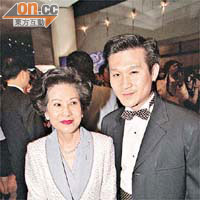 原告陳燿璋（右）以母親陳麗玲（左）的遺產代表人興訟。	資料圖片