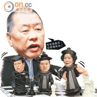 政壇：肥佬黎飲早茶 會兩白鴿密斟