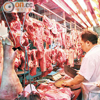 市民勢捱貴豬肉