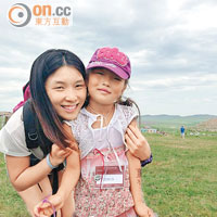 城中鏡：遊蒙古 探孤兒歡「茵」難忘 