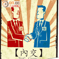 SUN奇古怪：SUN潮語：【內交】