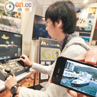 模擬駕船串演角色執行任務