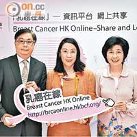醫知健：乳癌數據網上更新