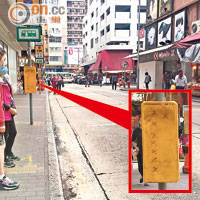 香港仔：小巴站牌 無路線資料