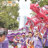 大埔天后誕巡遊為港祈福