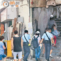 車房爆炸案居民准回家執拾