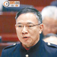 政壇：謝偉俊掃「磚頭」撐香港