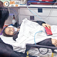 深宵推運床褥彈簧  拾荒婦捱車撞噴血