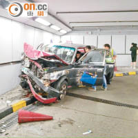 聖誕撼牆車禍  證無爭執