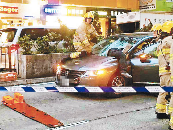 禍從天降 飛人插華置車 飛石轟殺司機