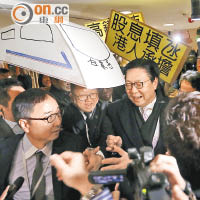 火藥味濃  馬時亨「剪布」