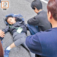 九歲男童過馬路捱撞