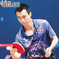 李靜以4:0輕取關島選手。