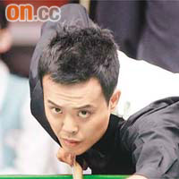 傅家俊於團體賽中打頭陣，擊敗中華台北球手吳育綸。
