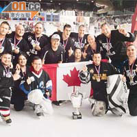 加拿大迪爾達警察隊破宿命奪得賽事冠軍。