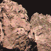 67P彗星表面呈啡紅色
