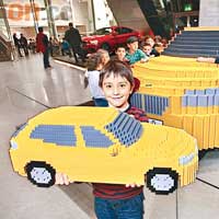 今次的「砌車」活動是為弱勢兒童籌款，別具意義。
